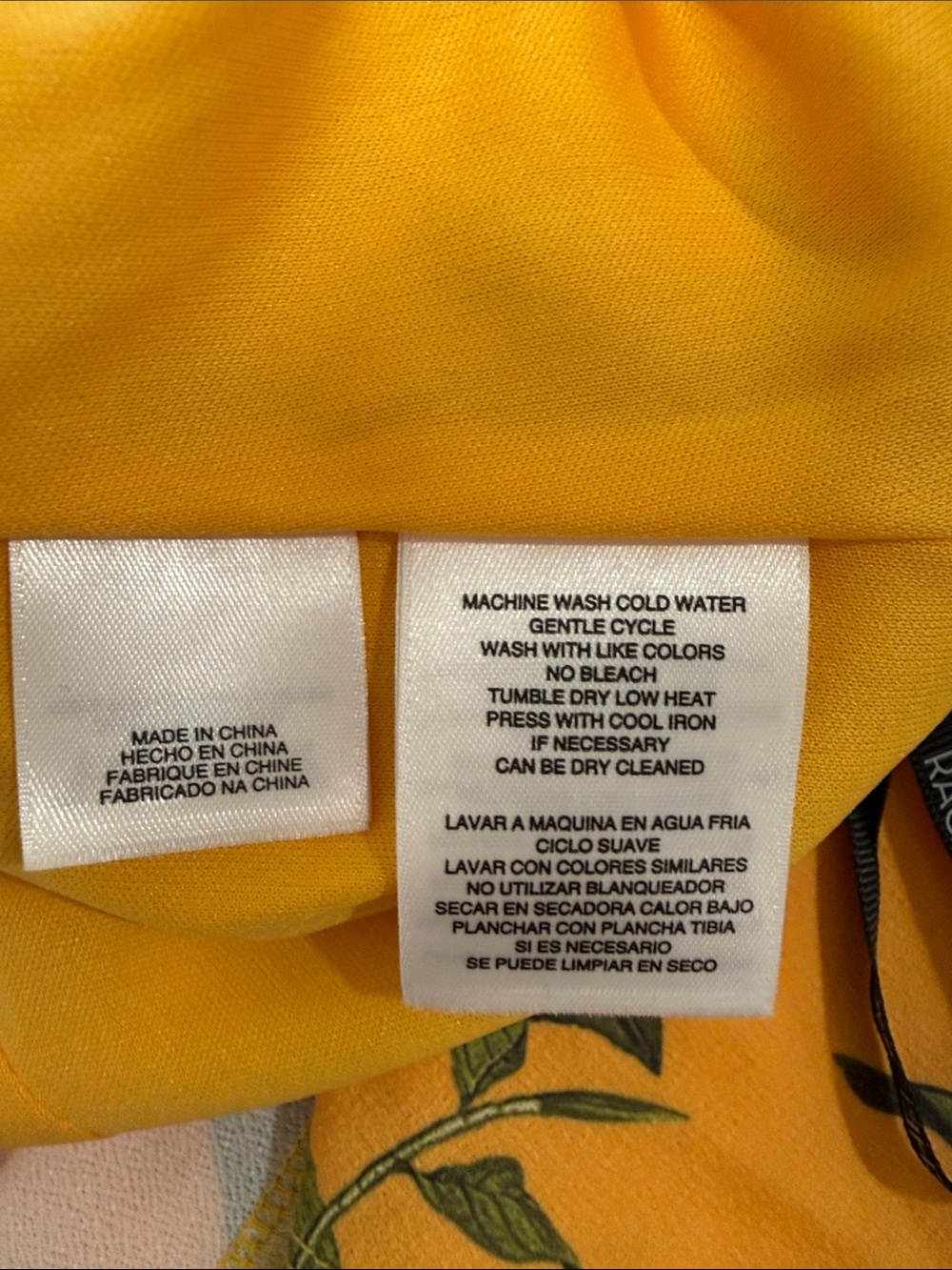 RACHEL Rachel Roy Yellow Floral Knot-Front Maxi Dress.NWT Size L - Picture 7 of 7